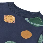 Liewood - Felpa stampata Thora - 100% Cotone organico - Taglia: 86/92, Colore Liewood: Universe Classic Navy