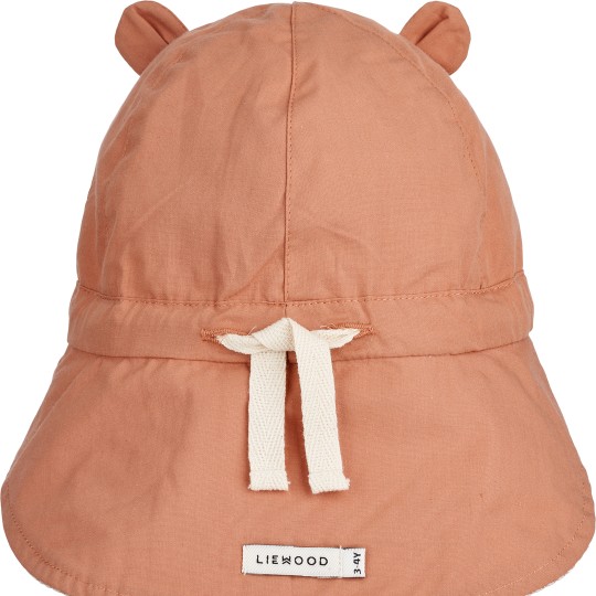 Liewood - Cappello da sole reversibile Gorm - 100% Cotone Bio - Taglia: 3-4 Anni, Colore Liewood: Stripe Tuscany Rose/Sandy