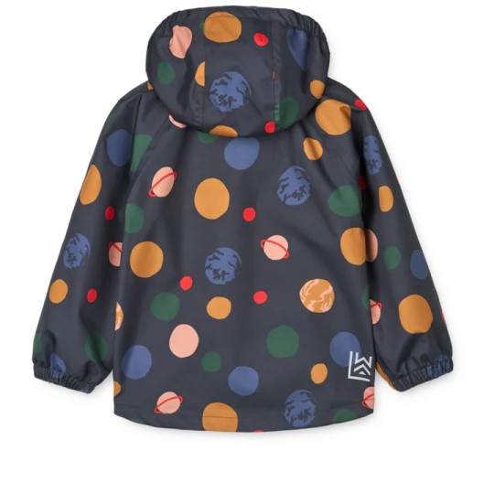 Liewood - Set antipioggia Pedia - Completo giacca e pantaloni Wateroproof - Taglia: 110, Colore Liewood: Universe Classic Navy