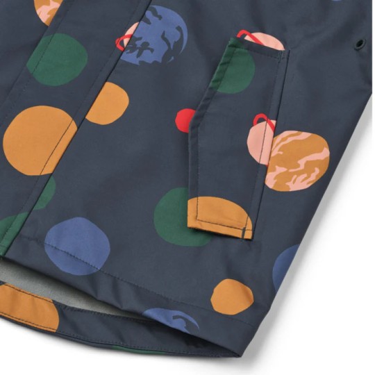 Liewood - Set antipioggia Pedia - Completo giacca e pantaloni Wateroproof - Taglia: 110, Colore Liewood: Universe Classic Navy