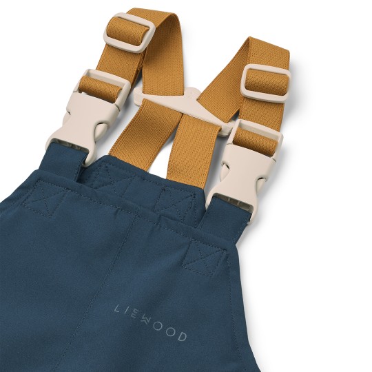 Liewood - Set antipioggia Manu - Completo giacca e pantaloni Wateroproof - Taglia: 92, Colore Liewood: Dinosaurs / Mist