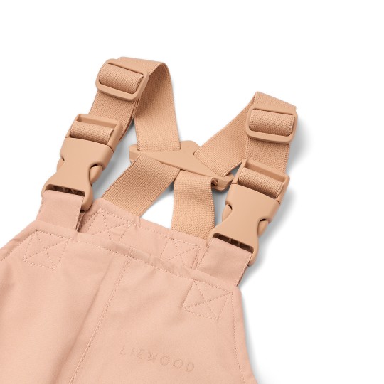 Liewood - Set antipioggia Manu - Completo giacca e pantaloni Wateroproof - Taglia: 104, Colore Liewood: Cats and Dogs / Sandy