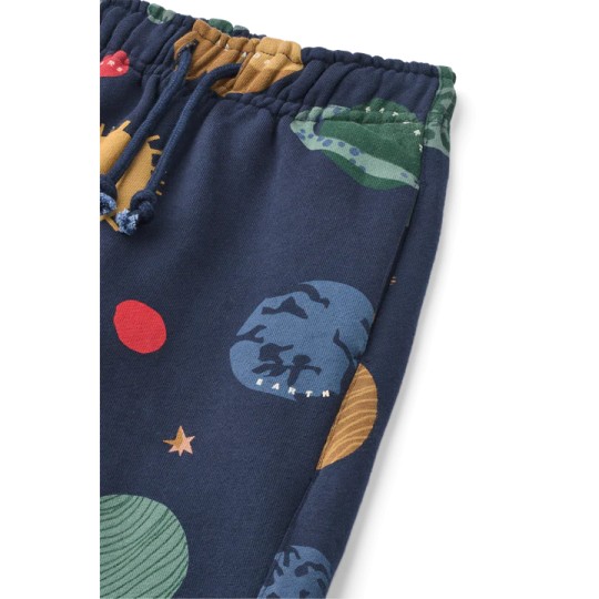 Liewood - Pantaloni della tutta Arlo - stampati - 100% Cotone organico - Taglia: 86/92, Colore Liewood: Universe Classic Navy