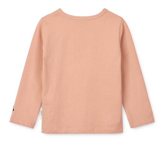 Liewood - Maglietta a maniche lunghe Apia - Taglia: 110/116, Colore Liewood: Berry / Pale Tuscany