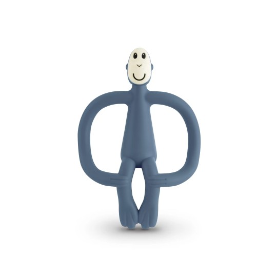 Matchstick Monkey - Massaggiagengive scimietta in silicone - Colore: Airforce Blue