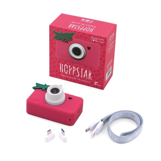 Hoppstar - Macchina fotografica per bambini Rookie - Hoppstar: Strawbella