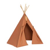 Nobodinoz - Tenda in cotone organico Nevada 152x120 - Colori Nobodinoz: Sienna Brown