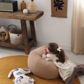 Nobodinoz - Pouf per bambini Landscape BeanBag - 65x65x32cm