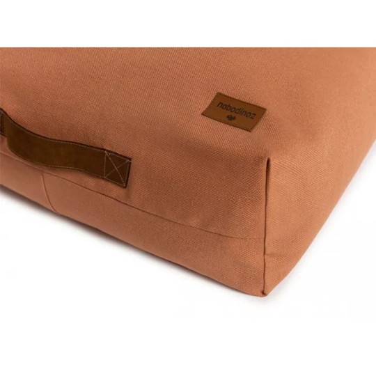 Nobodinoz - Pouf Oasis  119x52x70 cm - Per bambini - Colori Nobodinoz: Sienna Brown
