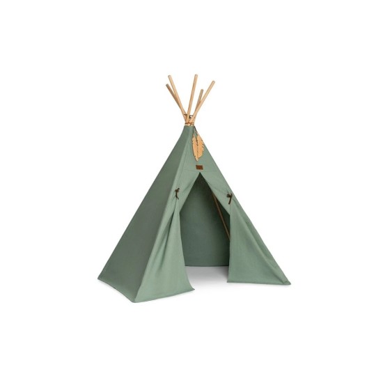 Nobodinoz - Tenda in cotone organico Nevada 152x120 - Colori Nobodinoz: Eden Green