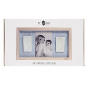 Petit Artichaut - Cornice per 2 impronte - Colore: Blu