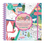 Floss & Rock - Magic Multiplay Libro da colorare con penna ad acqua - Floss & Rock: Fairytale