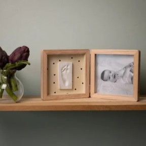 Petit Artichaut - Cornice per foto e impronte - 19x7x20cm