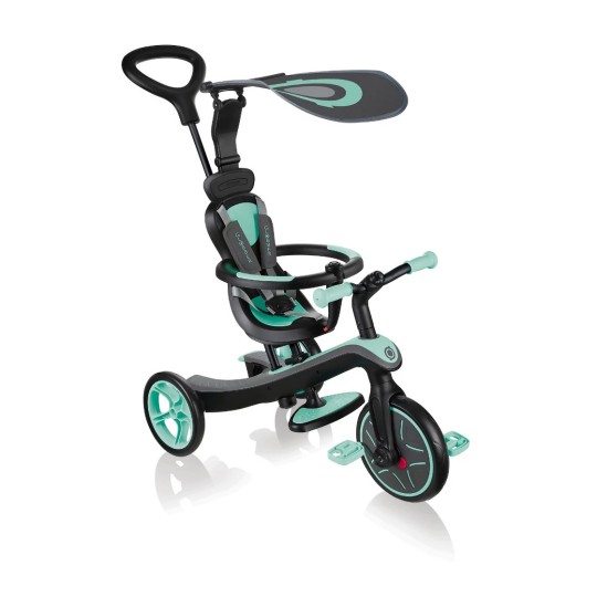 Globber - Explorer Trike 4in1 - da triciclo a balance bike - Colore: Sabbia
