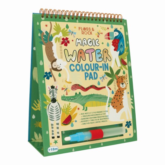 Floss & Rock - Libro magico da colorare - Floss & Rock: Jungle
