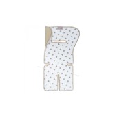 Picci - Materassino universale per passeggino, ovetto e carrozzina - Made in Italy - Colore: Beige