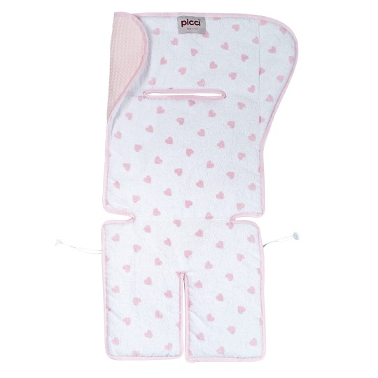 Picci - Materassino universale per passeggino, ovetto e carrozzina - Made in Italy - Colore: Rosa