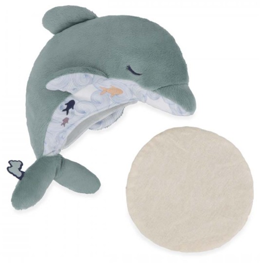 Kaloo - Peluche Benessere - Con effetto caldo o freddo - Versioni Kaloo: Delfino