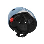 Scoot&Ride - Casco per bambini XXS-S - Riflettente - 45 -51cm - Colori Scoot&Ride: Steel