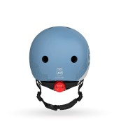 Scoot&Ride - Casco per bambini XXS-S - Riflettente - 45 -51cm - Colori Scoot&Ride: Steel