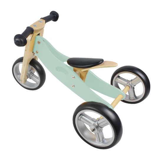 Udeas - Bici senza pedali cavalcabile 2 in 1 - Colore: Menta