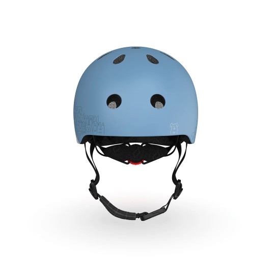 Scoot&Ride - Casco per bambini XXS-S - Riflettente - 45 -51cm - Colori Scoot&Ride: Steel