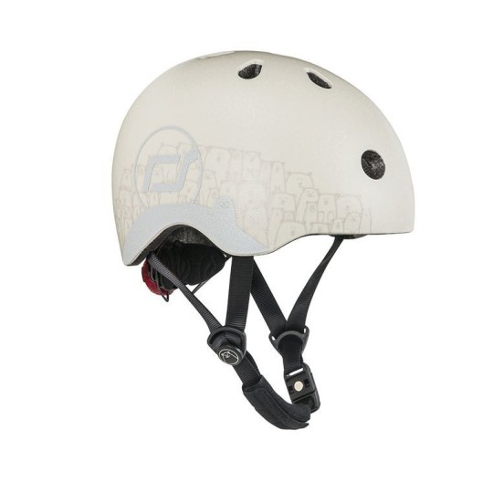 Scoot&Ride - Casco per bambini XXS-S - Riflettente - 45 -51cm - Colori Scoot&Ride: Ash