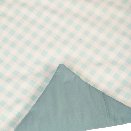 Nobodinoz - Tappetino da picnic impermeabile Sunshine - 58x140x2cm - Colori Nobodinoz: Opaline Vichy