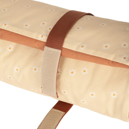 Nobodinoz - Tappetino da picnic impermeabile Sunshine - 58x140x2cm - Colori Nobodinoz: Daisies