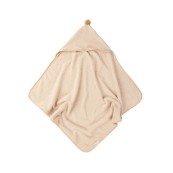 Nobodinoz - Accappatoio a triangolo 73x73 So Cute - Cotone Biologico. - Colori Nobodinoz: Latte