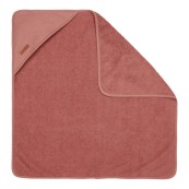 LITTLE DUTCH - Accappatoio triangolo 75x75 - Colori Little Dutch: Pure Pink Blush