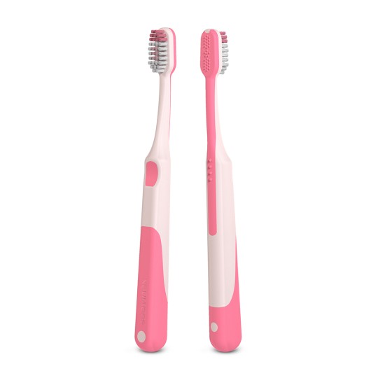 Suavinex - Spazzolino per bambini da 6 anni - Colore: Rosa