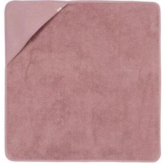 LITTLE DUTCH - Accappatoio triangolo 75x75 - Colori Little Dutch: Pure Mauve