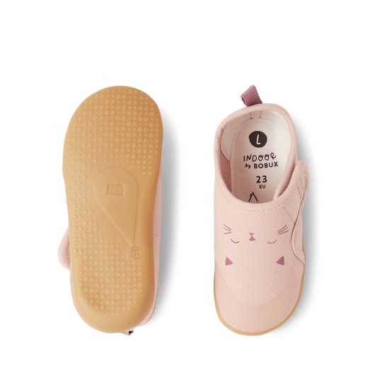 Bobux - Scarpine Indie - I-Walk Nook Kittty Rose Smoke - Taglia Scarpe: 22