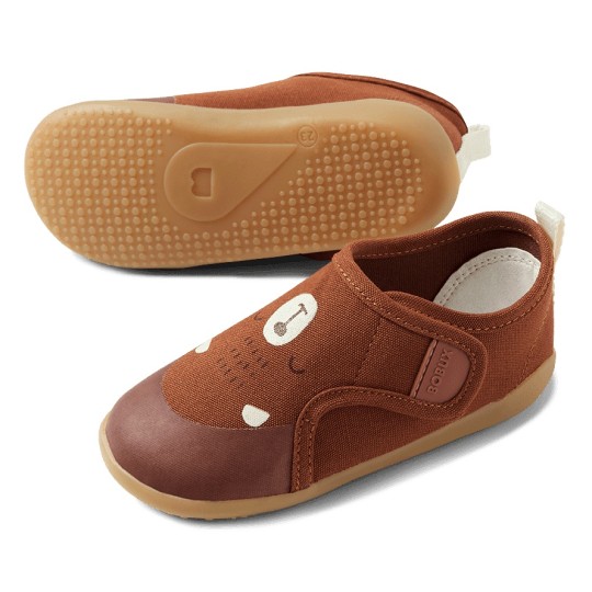 Bobux - Scarpine Indie - I-Walk Nook Bear Mocha - Taglia Scarpe: 22