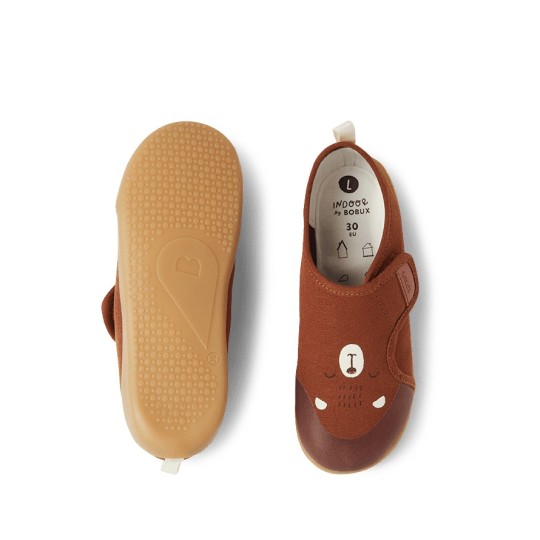 Bobux - Scarpine Indie - Kid Plus Nook Bear Mocha
